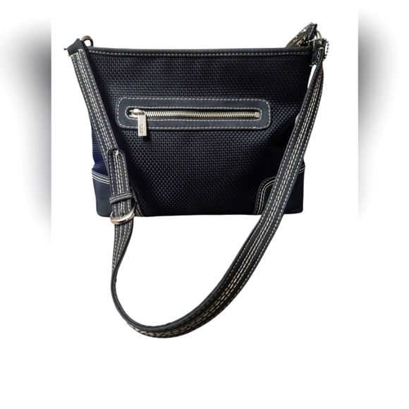 The Sak Black Woven Handbag - Picture 1 of 6